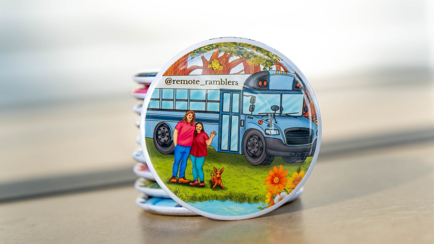 Interactive Memory Magnets - Custom NFC Magnet