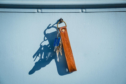 Tether Leather Key Fob & Wristlet