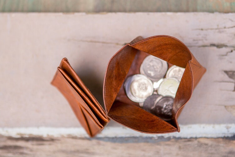 Cavern Unique Leather Coin Pouch