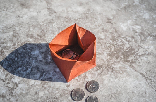 Cavern Unique Leather Coin Pouch